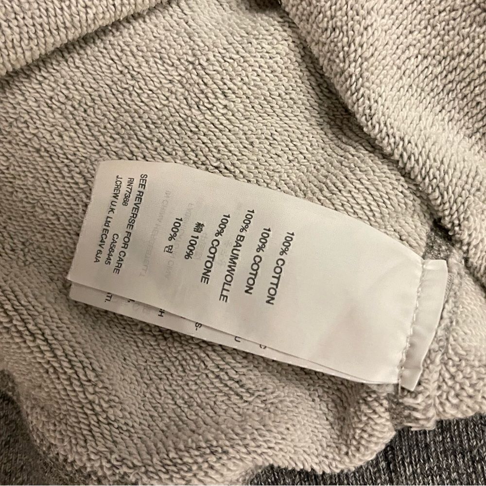 J Crew Vintage Fleece 100% cotton - Picture 5 of 5